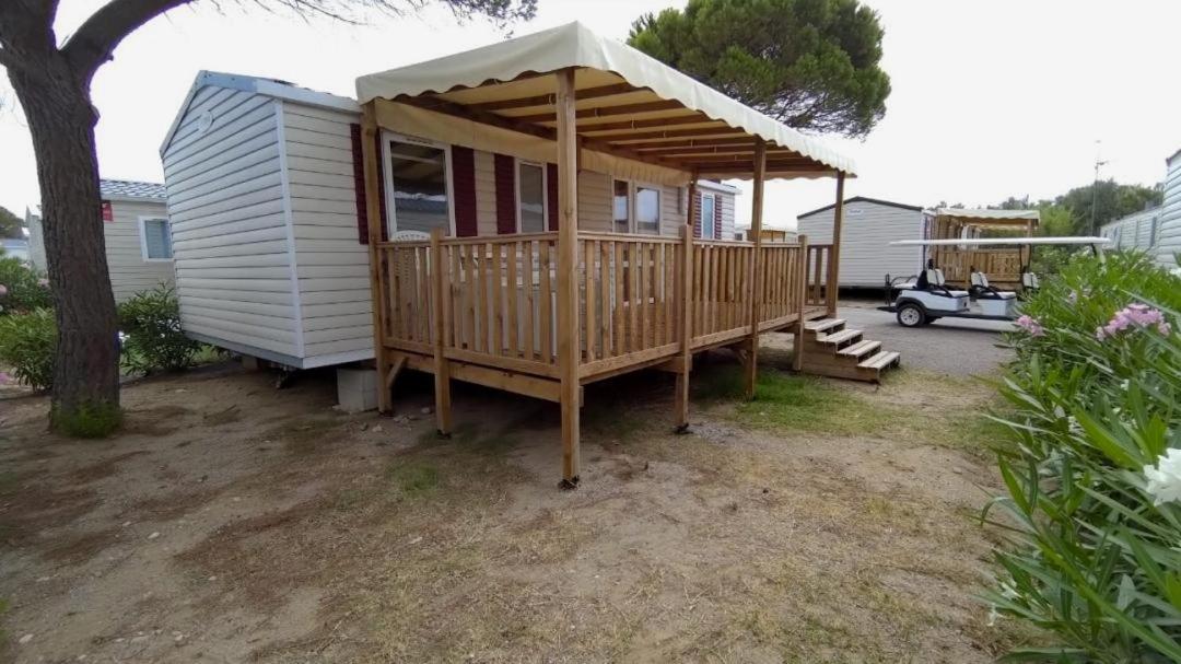 Mobil Home Camping **** Canet En Roussillon מראה חיצוני תמונה